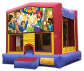 15' x 15' Celebration MoonBounce Rental