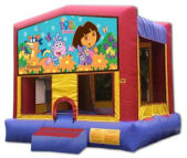 15' x 15' Dora The Explorer MoonBounce Rental