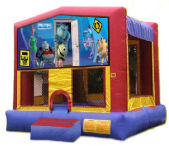 15' x 15' Monsters Inc MoonBounce Rental