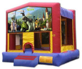 15' x 15'  Shrek MoonBounce Rental