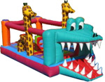 13' x 10' Alligator Toddler MoonBounce Rental