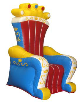 Inflatable Birthday Throne Rental