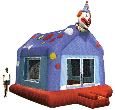 15' x 14' Clown Fun House Deluxe MoonBounce Rental