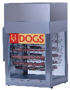Hot Dog Rotisserie w/ Bun Steamer Rental