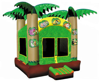 15' x 15' Jungle Adventure Deluxe MoonBounce Rental
