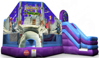4 in 1 Knights & Dragons Combo Rental