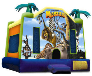 15' x 15' Madagascar Premium MoonBounce, Bounce House or Moonwalk Rental