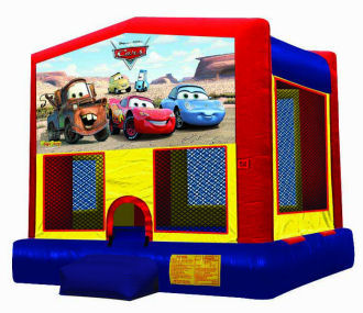 15' x 15' Cars Deluxe MoonBounce Rental