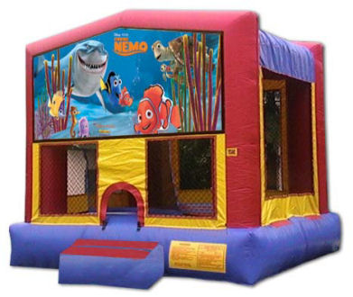 15' x 15' Finding Nemo MoonBounce, Bounce House or Moonwalk Rental