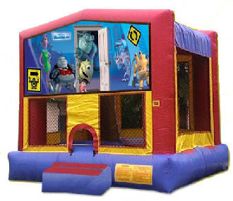 15' x 15' Monsters Inc. Deluxe MoonBounce Rental