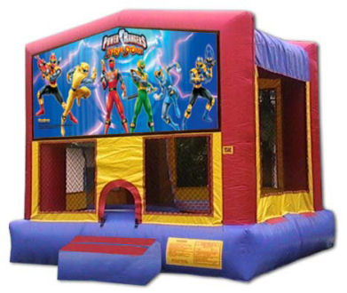 15' x 15' Power Rangers Deluxe MoonBounce Rental