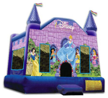 13' x 13' Disney Princess Castle Premium MoonBounce Rental