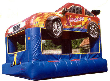 15' x 12' Speed Racer Premium MoonBounce Rental