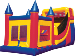16' High Slide and Castle Combo #2 Rental