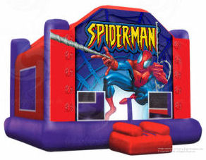 15' x 15' Spider-Man Jump Premium MoonBounce Rental