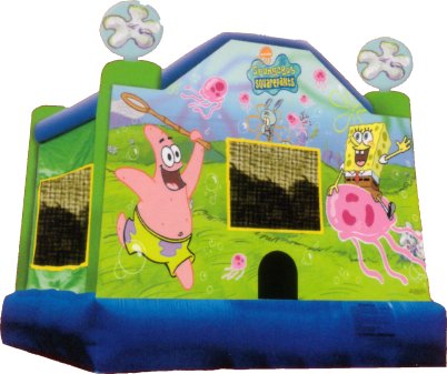 13' x 13' Sponge Bob Premium MoonBounce Rental